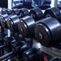Kit de dumbell injetado monobloco de 12 á 30kg com suporte