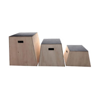 Kit caixa de saltos com 3 caixas